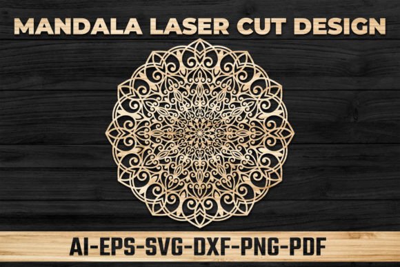 Download 3D Mandala Laser Cutting SVG - Mandala Collection