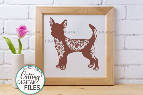 Download Chihuahua Mandala Dog Sign&nbsp;&nbsp; - Mandala Collection